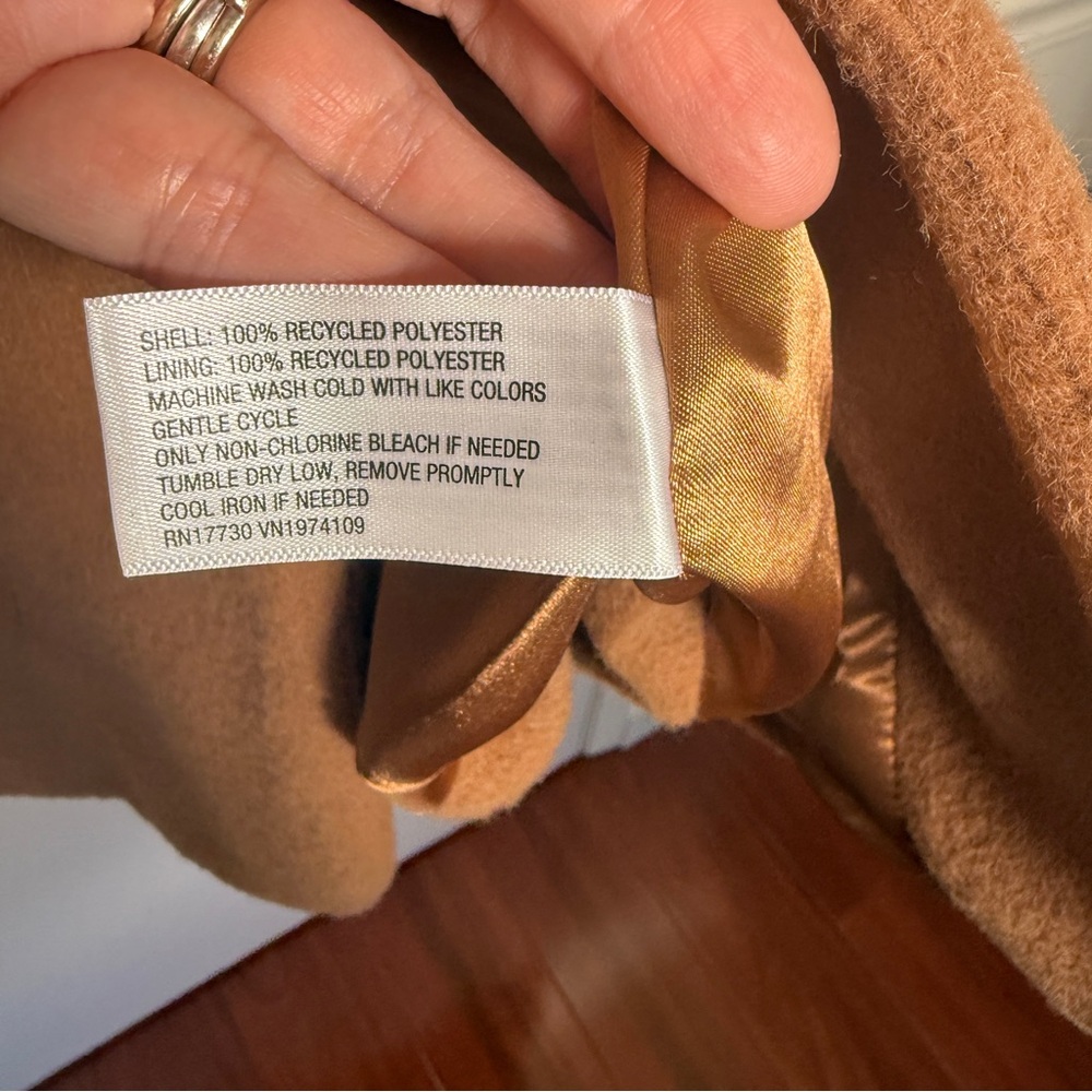 Universal Thread Camel Single-Button Women's Coat… - image 6